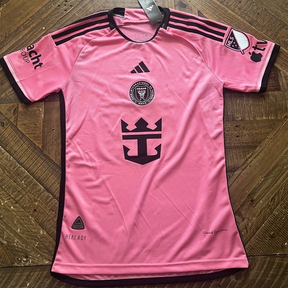 NEW Player Version Inter Miami Leo Messi #10 Jersey 24/25 Home Pink - Picture 5 of 6